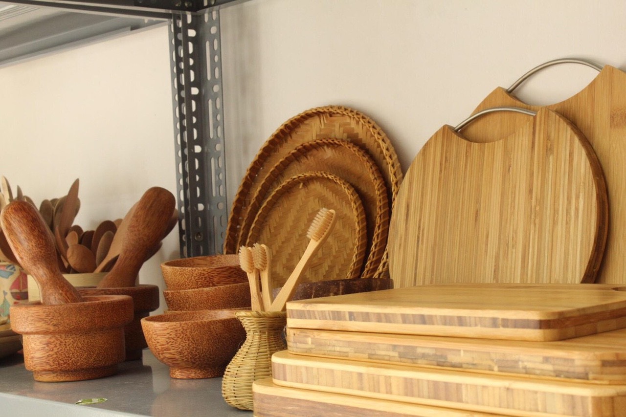 Sản phẩm làm bằng tre
