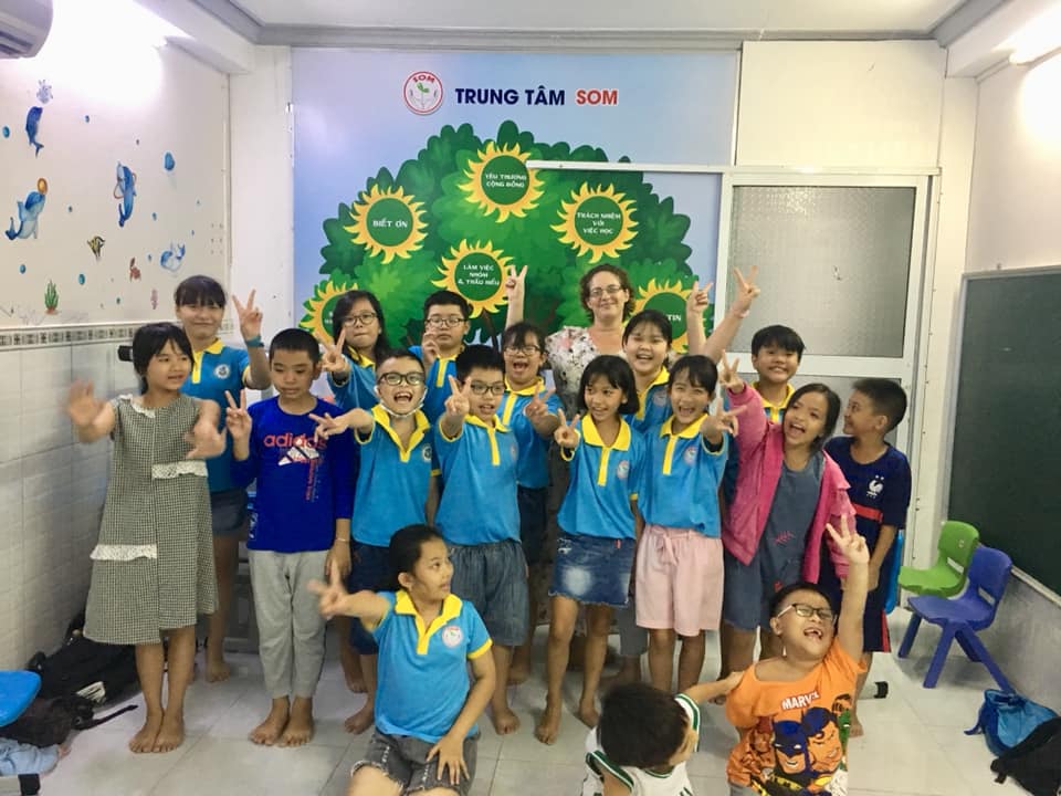 Lớp tiếng anh thiếu nhi tại Trung tâm Anh Ngữ Quốc tế SOM