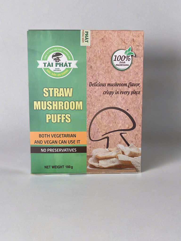 Bánh phồng nấm rơm Tài Phát