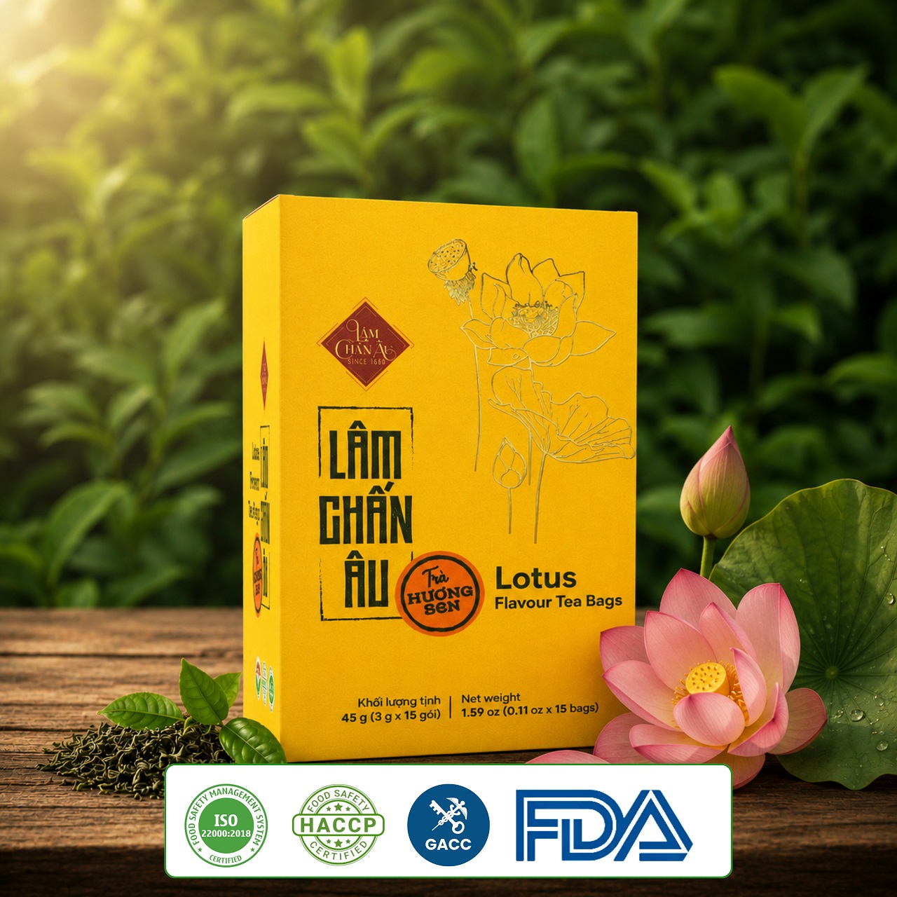 tra sen tui loc lam chan au