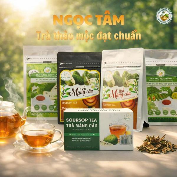 Trà Mãng Cầu và Mãng Cầu sấy dẽo - Ngọc Tâm