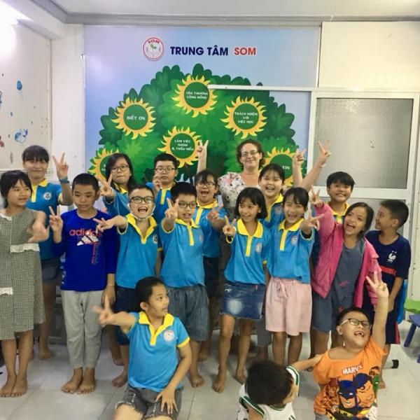 Lớp tiếng anh thiếu nhi tại Trung tâm Anh Ngữ Quốc tế SOM