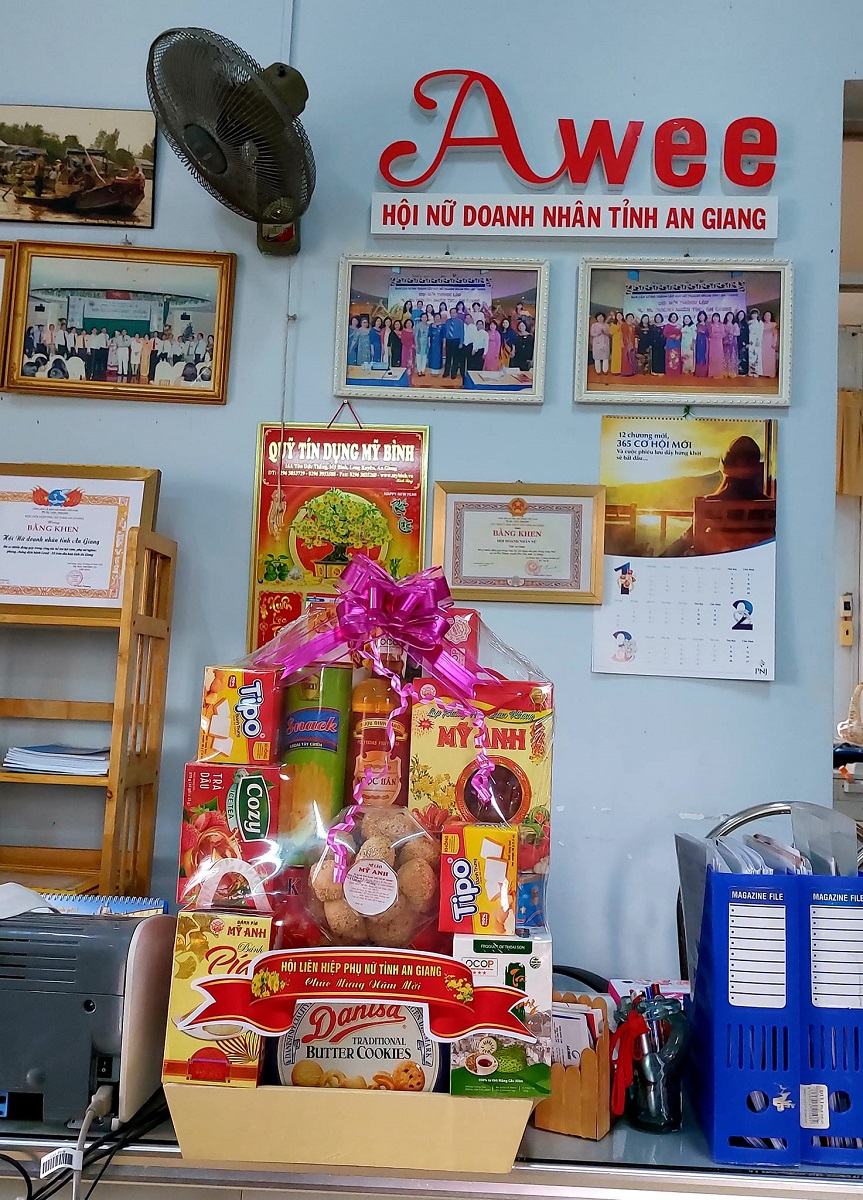 hoi lien hiep phu nu tinh an giang chuc tet hoi nu doanh nhan an giang 5