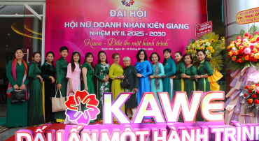 Hội nữ Doanh nhân An Giang tham dự Đại hội Hội nữ Doanh nhân tỉnh Kiên Giang