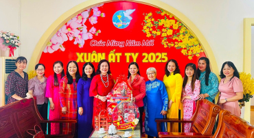 Hội Nữ Doanh nhân An Giang chúc Tết các đơn vị